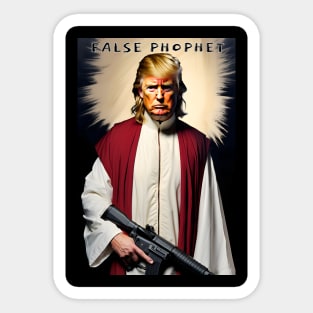 Trump False Prophet Sticker